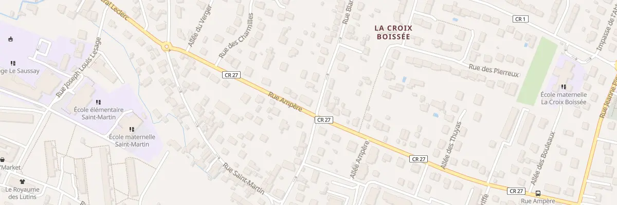 Plan du 62 Rue Ampère à Ballancourt-sur-Essonne