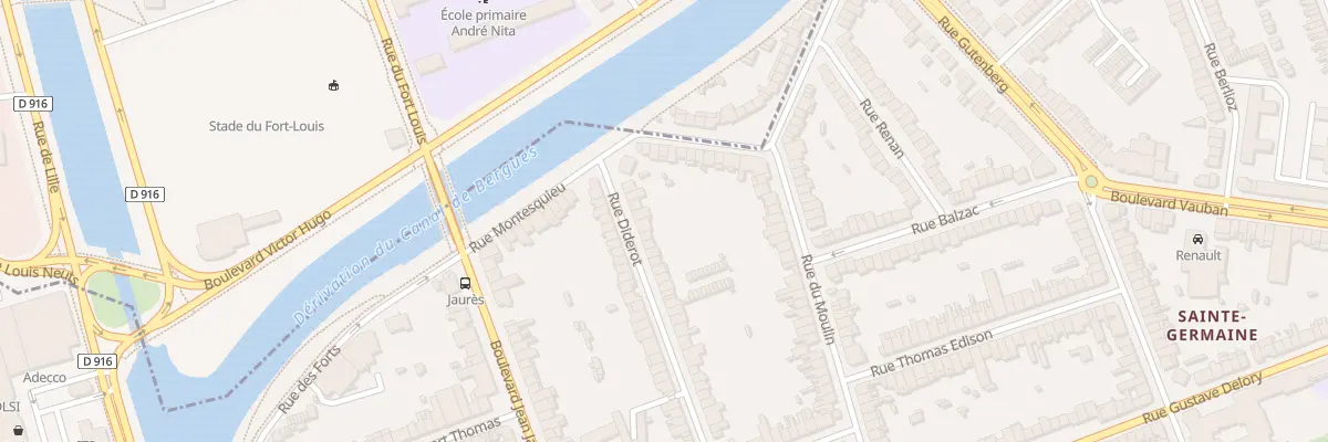Plan du 47 Rue Diderot à Coudekerque-Branche