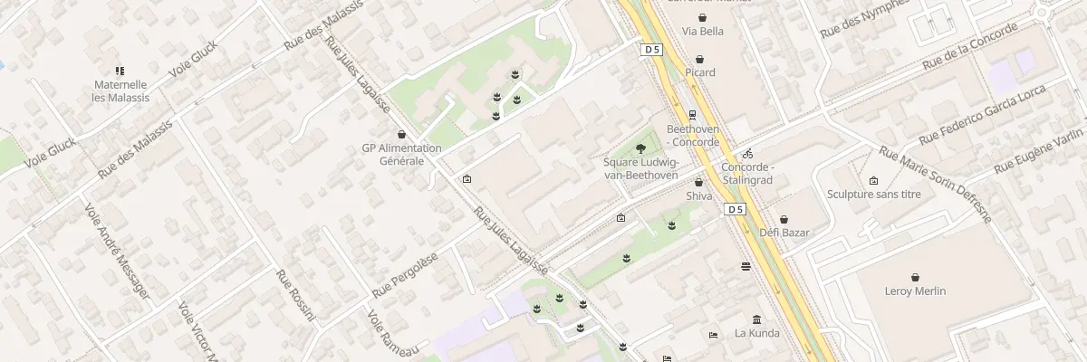 Plan du 84 Rue Jules Lagaisse à Vitry-sur-Seine