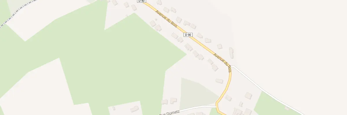 Plan du 13 Av du Bois à Bailleul-lès-Pernes