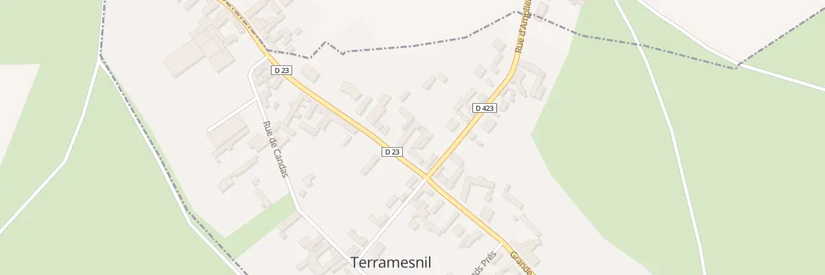 Plan du 33 Gr Grande Rue à Terramesnil