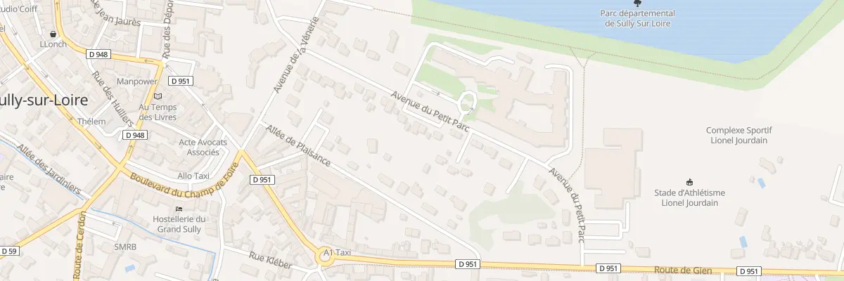 Plan du 18 Av du Petit Parc à Sully-sur-Loire