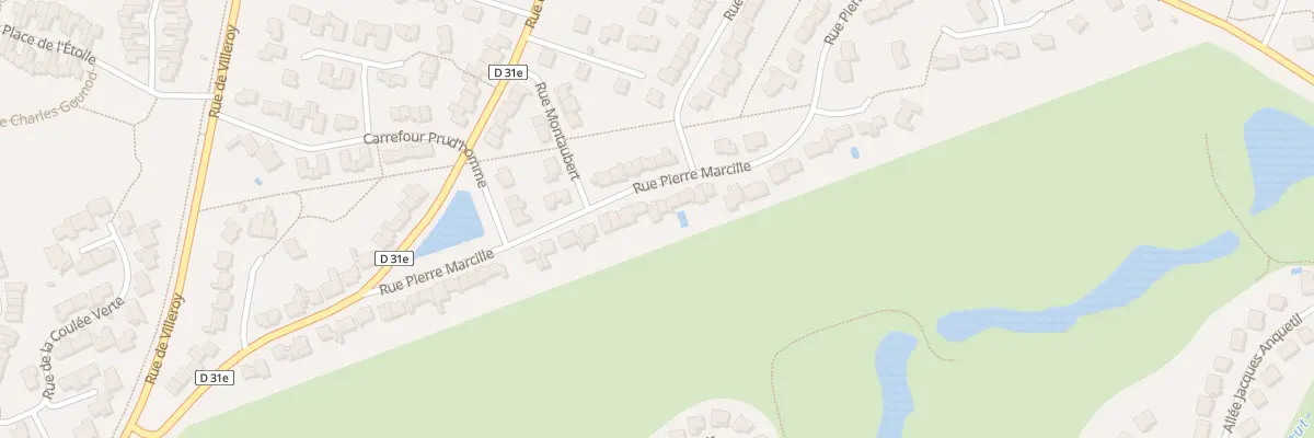 Plan du 38 Rue Pierre Marcille à Bondoufle