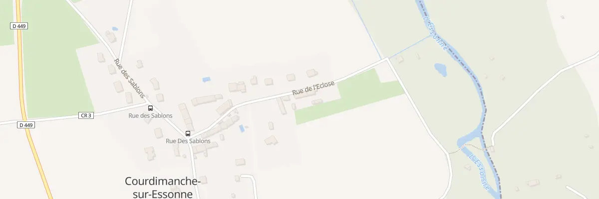 Plan du 18 Rue de l’Eclose à Courdimanche-sur-Essonne