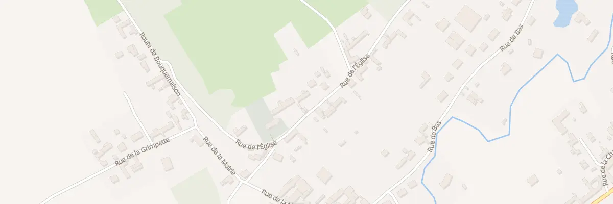 Plan du 8 Rue de l’Eglise à Grouches-Luchuel