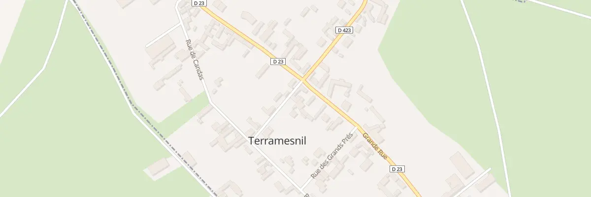 Plan du 30 Gr Grande Rue à Terramesnil