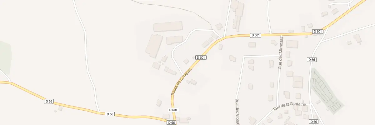 Plan du 32 Rte de Conques à Cassaniouze