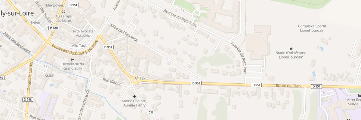 Plan du 27 All de Plaisance à Sully-sur-Loire