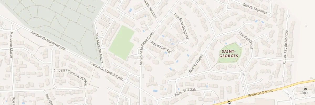 Plan du 7 Rue du Lampy à Carcassonne