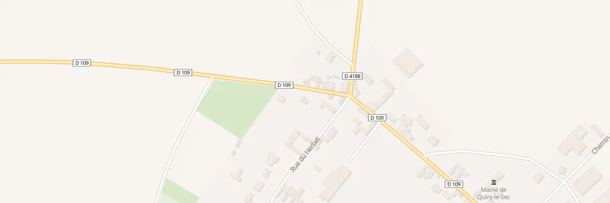 Plan du 5140F Rue de l’Ecole à Quiry-le-Sec