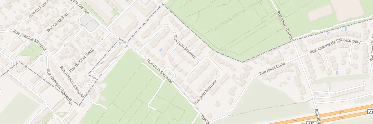 Plan du 14 Rue Jean Mermoz à Thiais