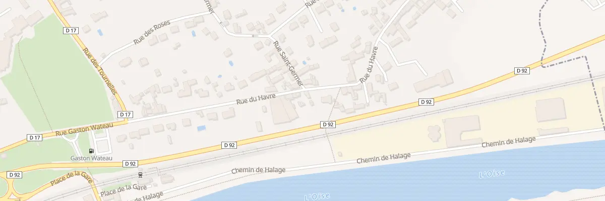 Plan du 33 Rue du Havre à Précy-sur-Oise