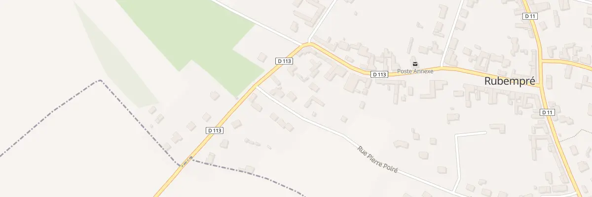 Plan du 22B Rue Pierre Poiré à Rubempré