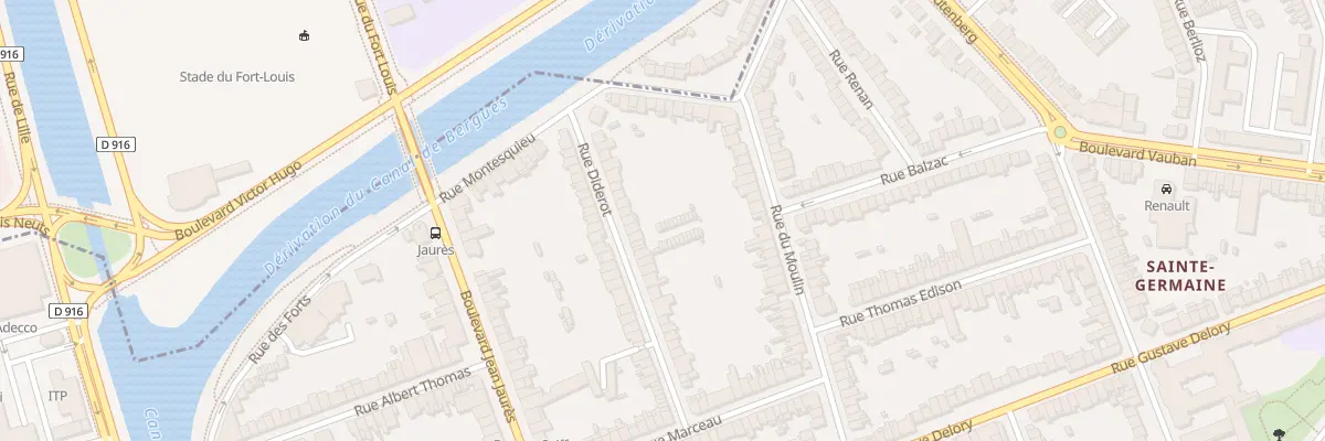 Plan du 35 Rue Diderot à Coudekerque-Branche