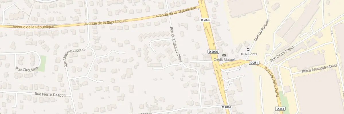 Plan du 14 Rue du Château d’Eau à Saint-Doulchard