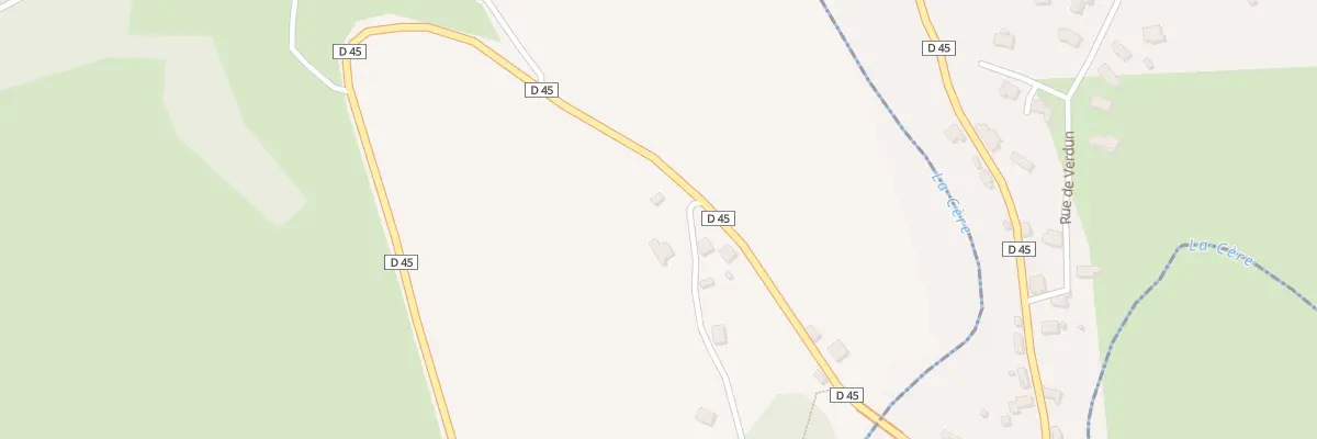 Plan du 21 Rte du Vieux Pont à Roannes-Saint-Mary