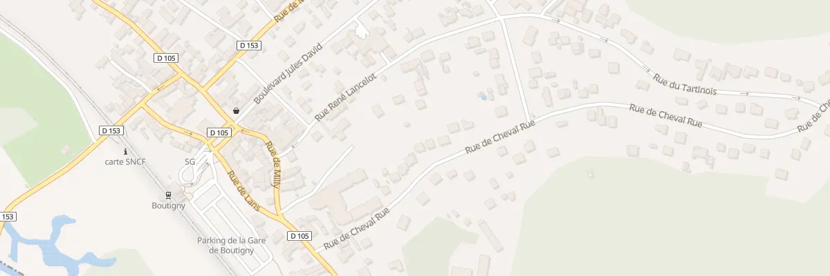 Plan du 13 Rue Cheval Rue à Boutigny-sur-Essonne