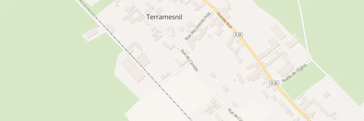 Plan du 38 Rue de Candas à Terramesnil