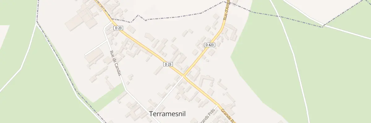 Plan du 35 Gr Grande Rue à Terramesnil
