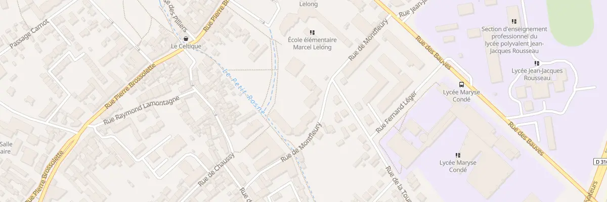 Plan du 15 Rue de Montfleury à Sarcelles