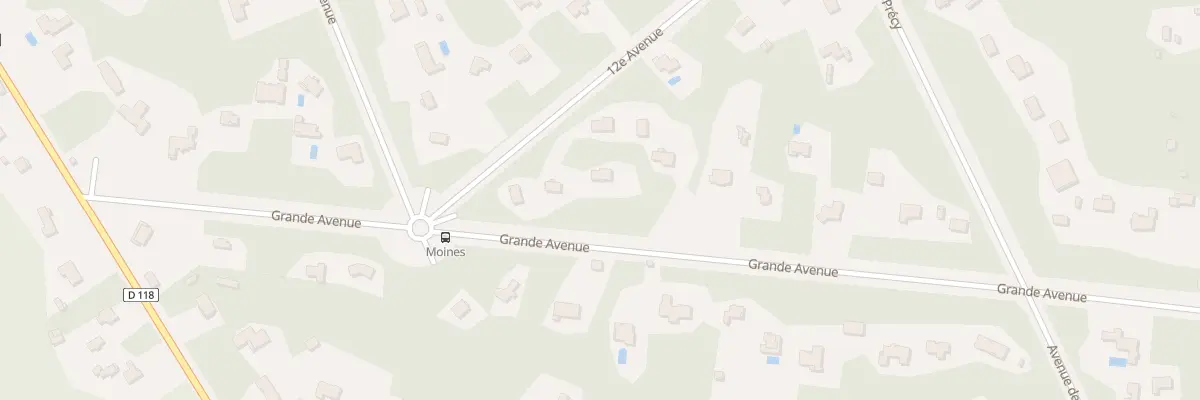 Plan du 15 Av Grande Avenue à Lamorlaye