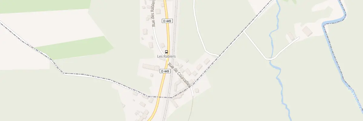 Plan du 1 Rue de Courcelles à Prunay-sur-Essonne