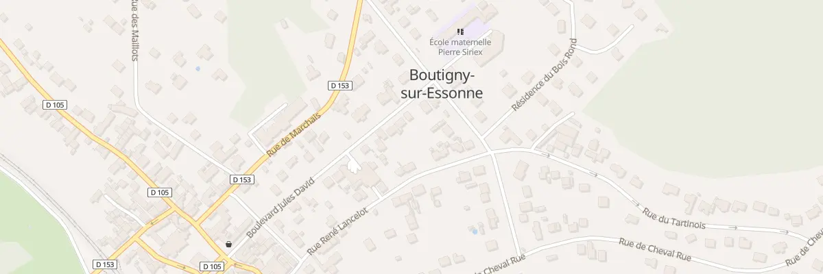 Plan du 16 Bd Jules David à Boutigny-sur-Essonne