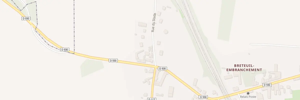 Plan du 3 Rue du Stade à Bacouël