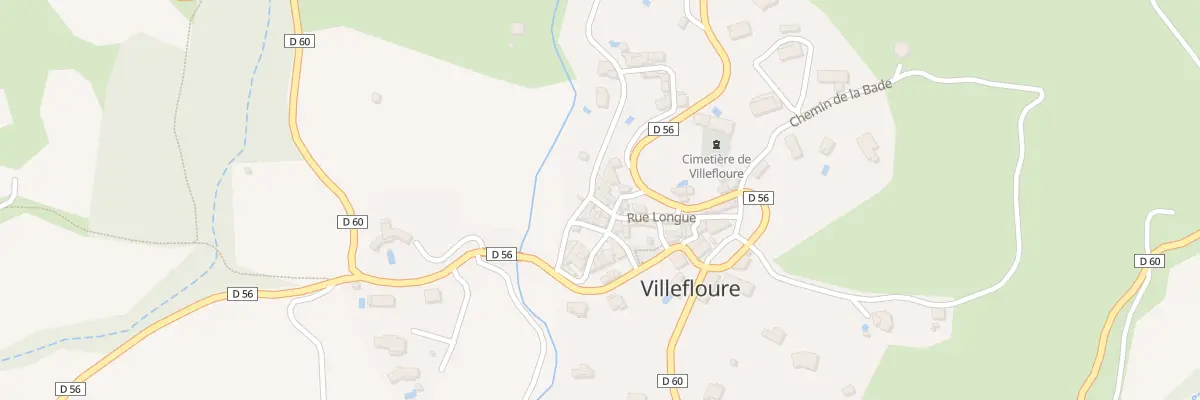 Plan du 8 Rue Longue à Villefloure