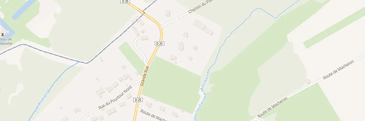 Plan du 21 Gr La Grande Rue à La Neuville-sur-Essonne