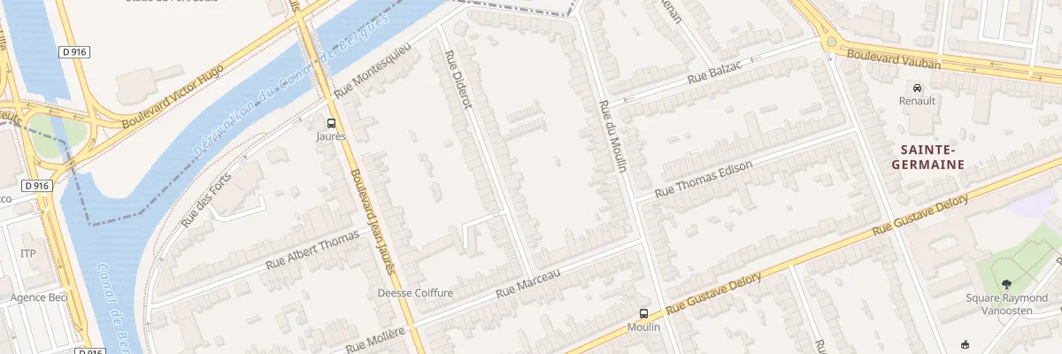 Plan du 19 Rue Diderot à Coudekerque-Branche