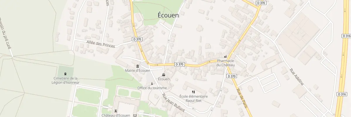 Plan du 3 Rue Georges Joyeux à Écouen
