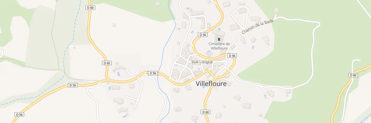 Plan du 5 Rue Longue à Villefloure