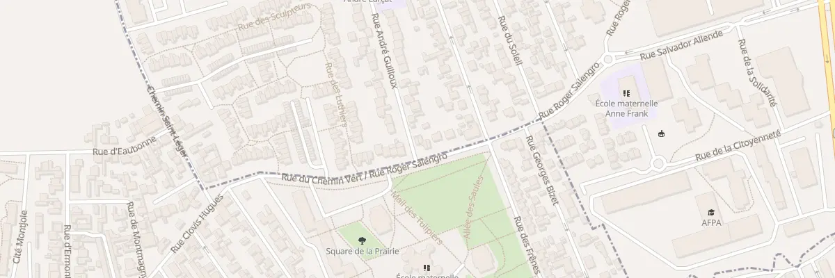 Plan du 78 Rue Roger Salengro à Stains