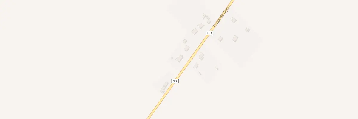 Plan du 70 Rte de Bigny à Saint-Loup-des-Chaumes