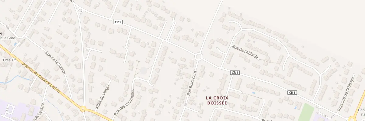 Plan du 9020 Che de la Croix Boissée à Ballancourt-sur-Essonne