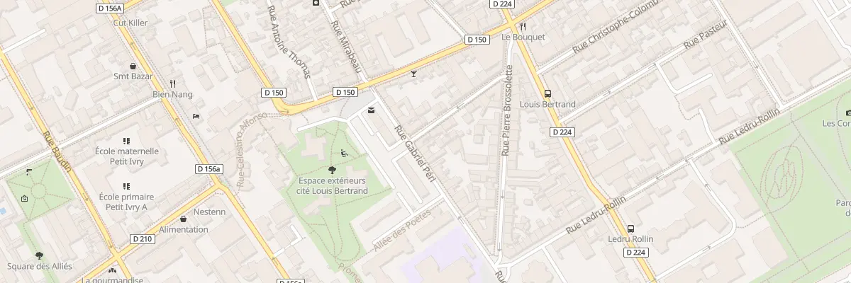 Plan du 19 Rue Pierre Moulié à Ivry-sur-Seine