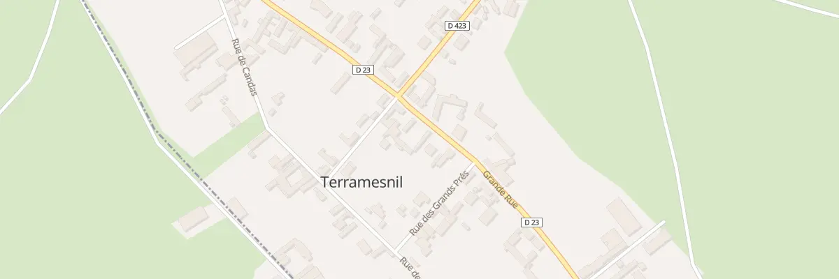 Plan du 36 Gr Grande Rue à Terramesnil