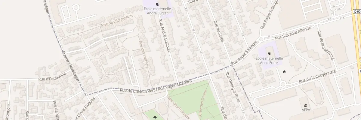 Plan du 4B Rue André Guilloux à Stains