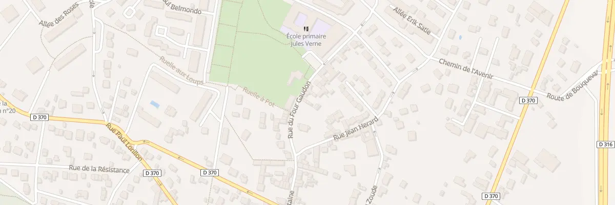 Plan du 2B Rue du Four Gaudon à Écouen
