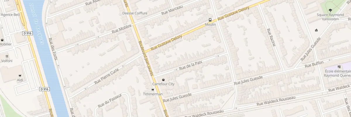 Plan du 17 Rue de la Paix à Coudekerque-Branche