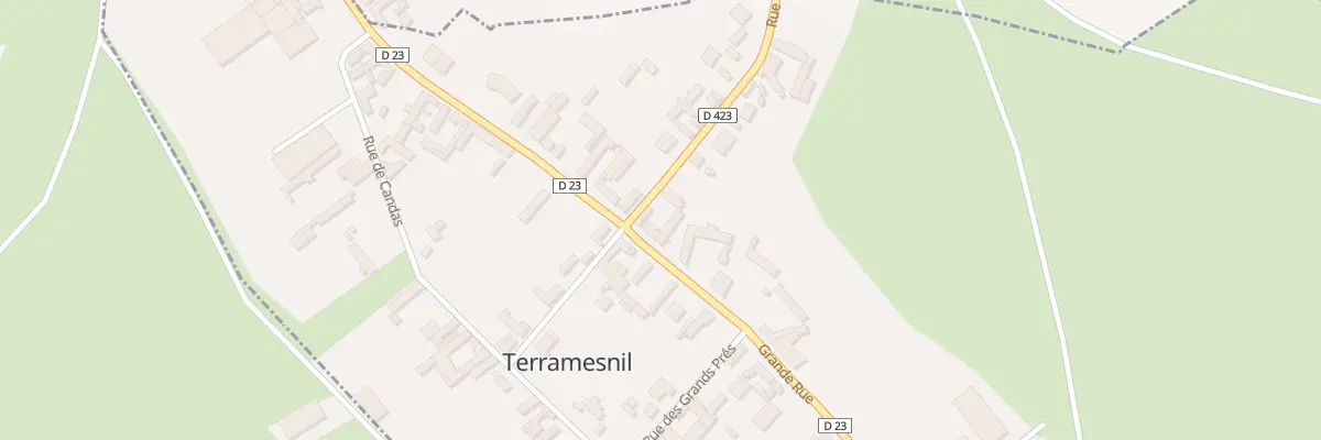 Plan du 37 Gr Grande Rue à Terramesnil