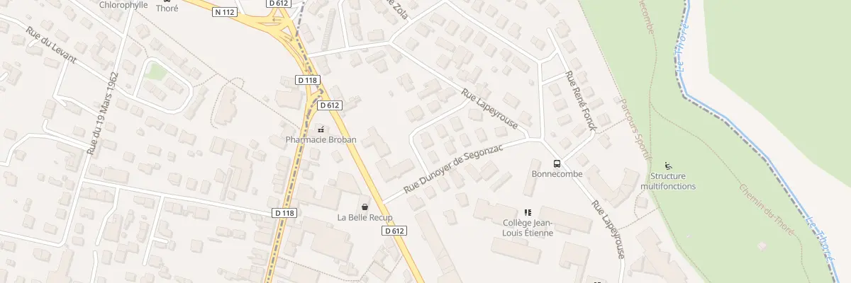 Plan du 4 Rue Toulouse Lautrec à Mazamet