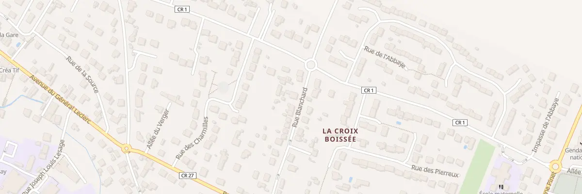 Plan du 51 Rue Blanchard à Ballancourt-sur-Essonne