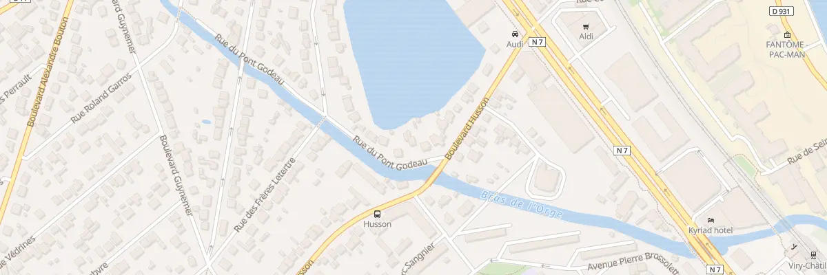 Plan du 24 Rue du Pont Godeau à Viry-Châtillon