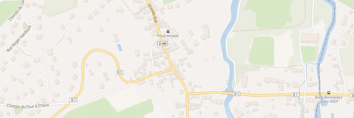 Plan du 14A Gr Gde Rue à Gironville-sur-Essonne
