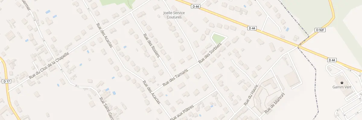 Plan du 5 Rue des Tamaris à Précy-sur-Oise
