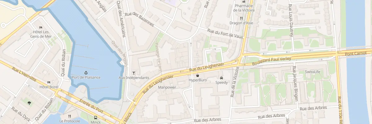 Plan du 75 Rue Henri Terquem à Dunkerque