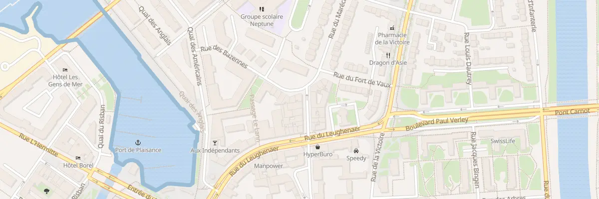Plan du 89 Rue Henri Terquem à Dunkerque