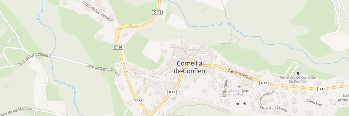 Plan du 3 La Cantonada à Corneilla-de-Conflent